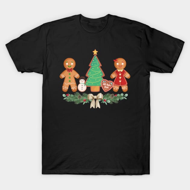 Christmas cookies T-Shirt by Umairah92